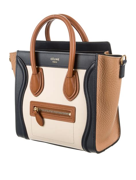 celine holiday bag|celine nano luggage tote bag.